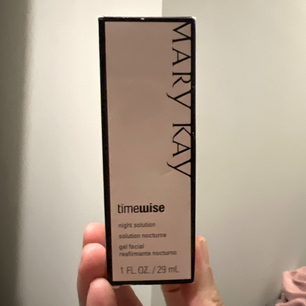 Mary Kay Timewise NIGHT SOLUTION Facial Gel 1 Oz  ~ NIB Discontinued Older Stock